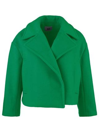 Harper Notch Collar Jacket - Green