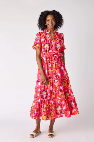 Hampton Dress - Paper Flower
