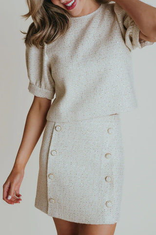 Bindi Top - Cream