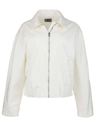 Dylan Zip Front Jacket - White