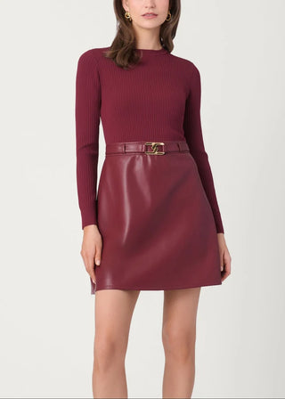 Meritt Dress-Burgundy