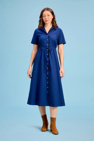 Sutton Dress, Navy