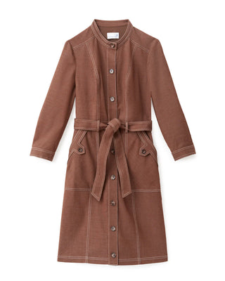 Harris Midi Dress - Mocha