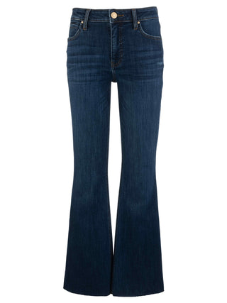 Stella High Rise Fab Ab Flare W/Raw Hem - Royalty