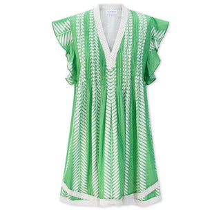 Eden Dress - Green Leaf
