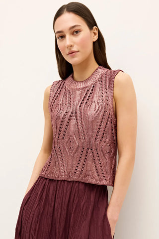 McGuire Top - Rhodonite