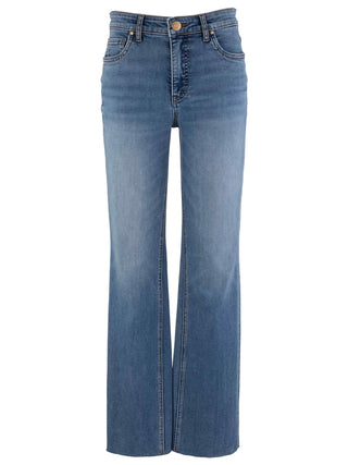 Kelly High Rise Fab Ab Kick Flare Inset Leg - Legend