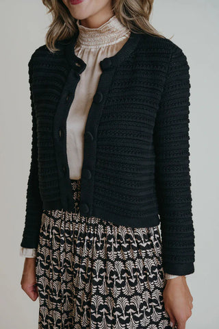 Carissa Cardigan - Black