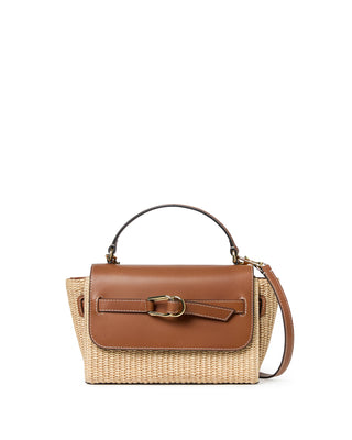 Alexei Loop Belt Crossbody - Natural/Cacao