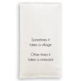 It Takes a Vineyard Dishtowel