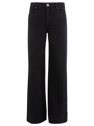 Maya High Rise Fab Ab Wide Leg Back Darts Wide Hem-Celebrating