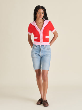 Aden Sweater - Scooter Red