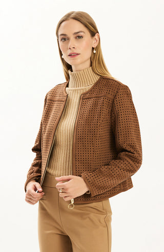 Piper Pinched Jacket - Bison