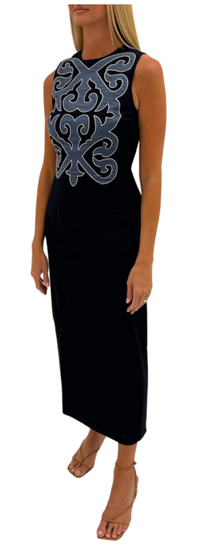 Francis Midi - Navy/Light Blue