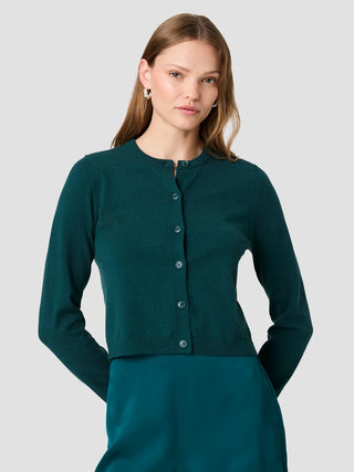 Cosysoft Fitted Cardigan - Deep Teal