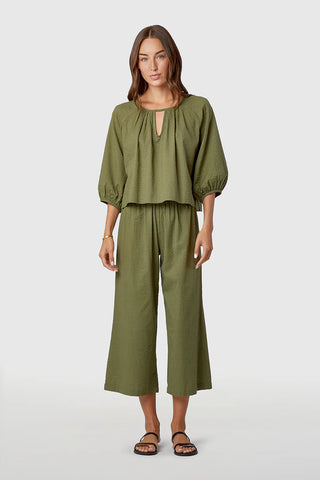 Travel Pant - Chive