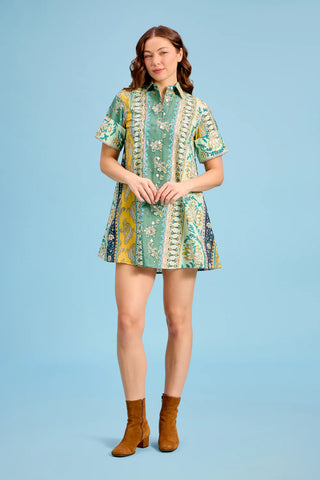 Dock Dress, Paisley Ribbon