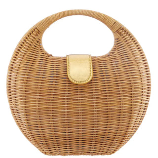 Kava Handbag-Dark Natural