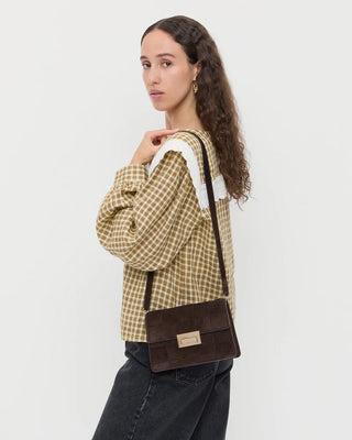 Delphine Leather Clutch