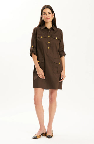 Rory Shirtdress - Demitasse