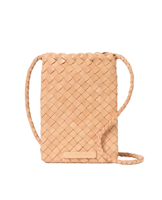 Grace Mini Woven Crossbody - Desert Sand