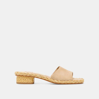Dixi Sandal - Camel Suede