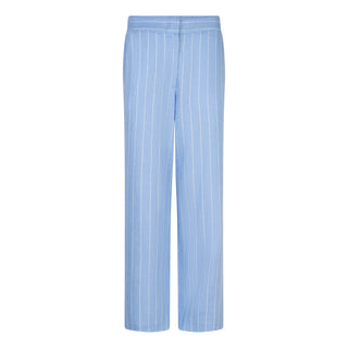 Linen Trousers - Pacific Blue