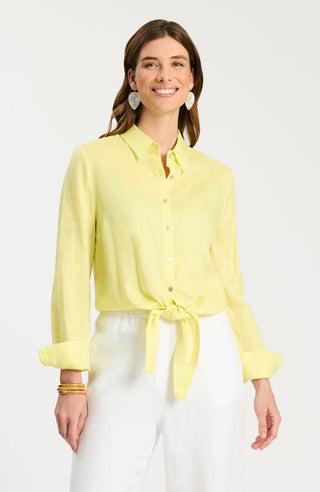 Amara Shirt - Sunny Lime