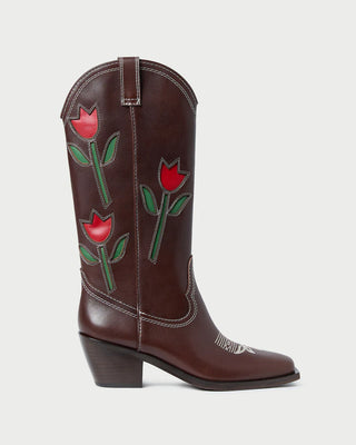Wilder  Cowboy Boot - Espresso